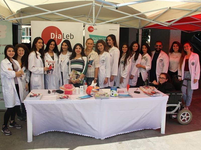 DiaLeb awareness event Lebanon