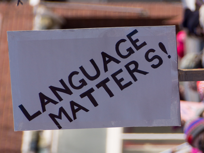 Language matters