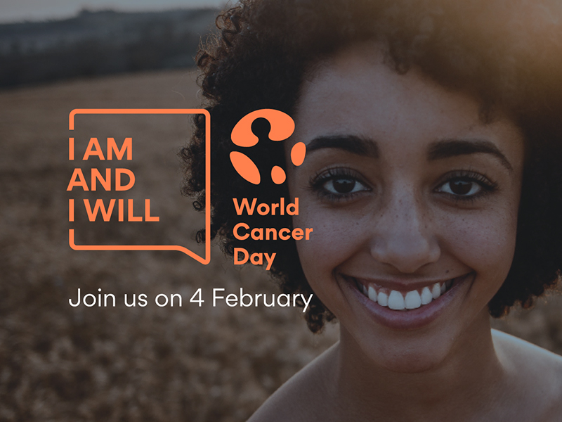 World Cancer Day campaign visual
