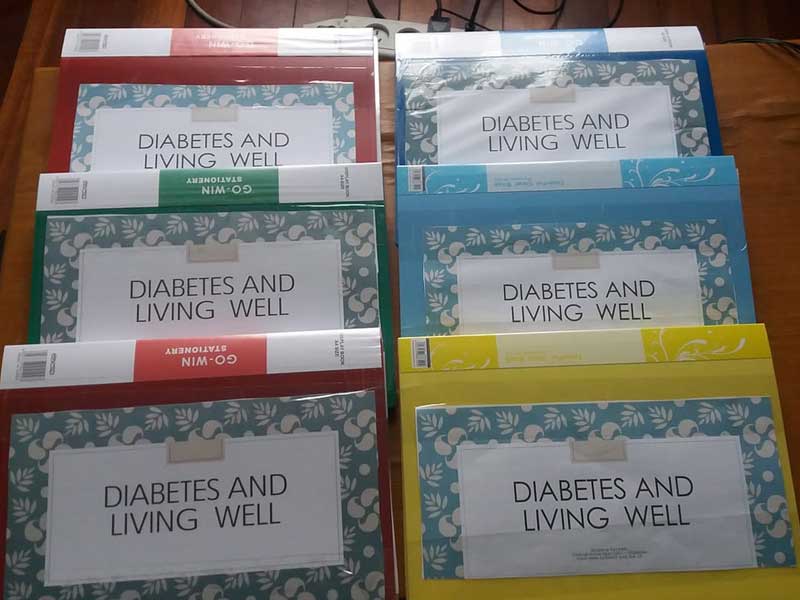 Diabetes awareness materials